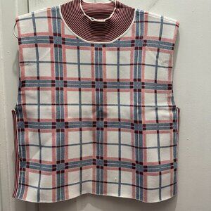 Veronica Beard Knit Boxy Square Top Size S
